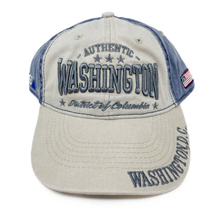 Authentic Washington DC Baseball Cap (Multiple Colors)