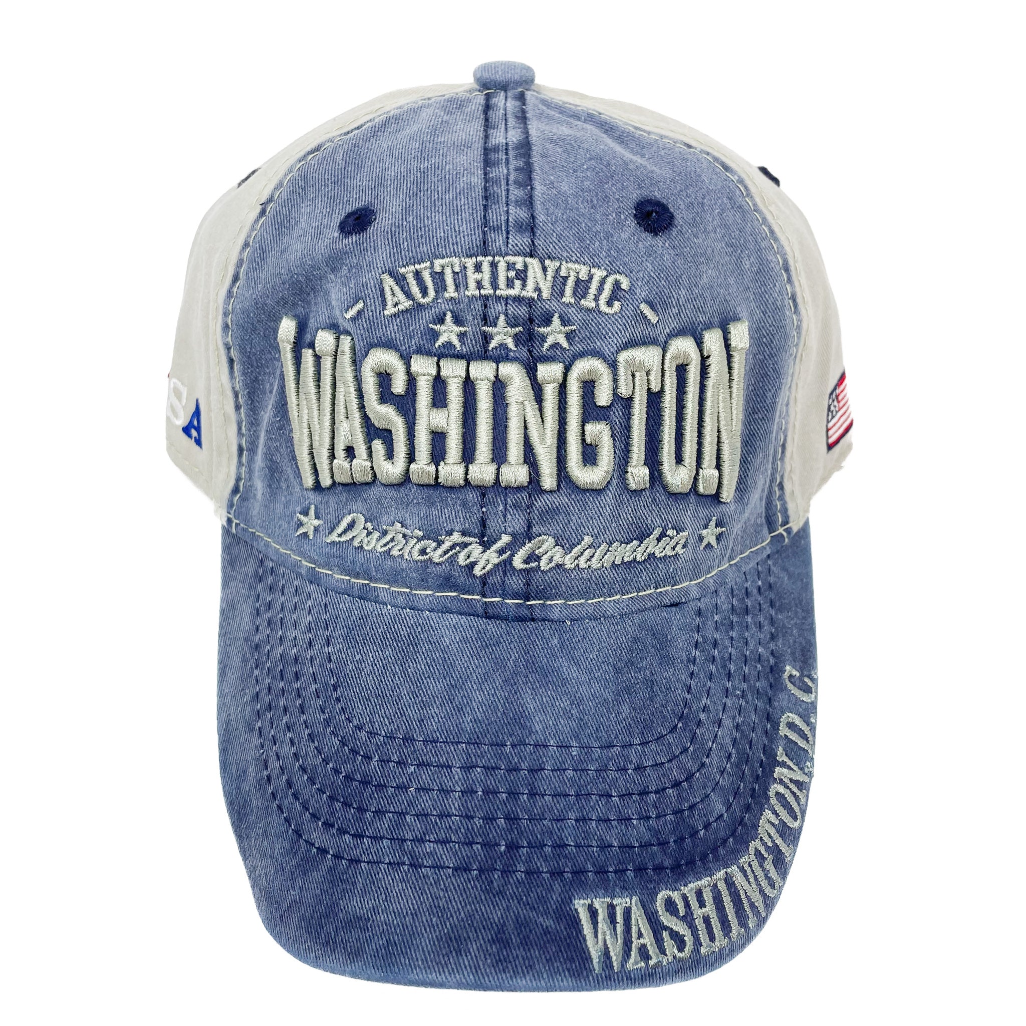 Authentic Washington DC Baseball Cap (Multiple Colors)