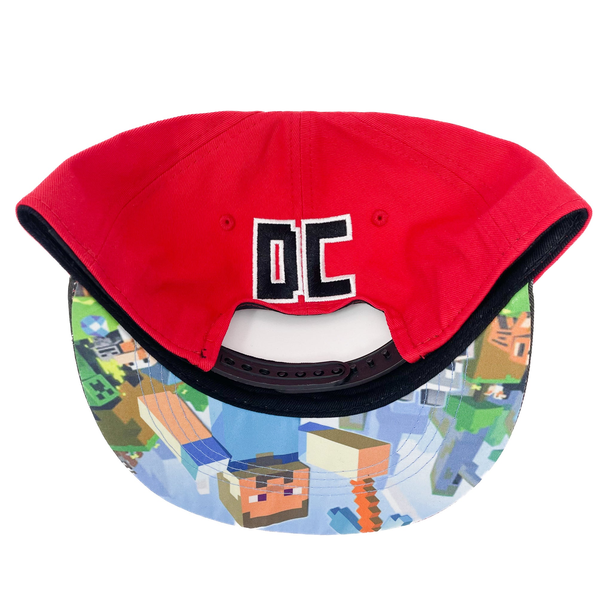 Minecraft Snapback Hat (Multiple Colors)