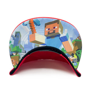 Minecraft Snapback Hat (Multiple Colors)