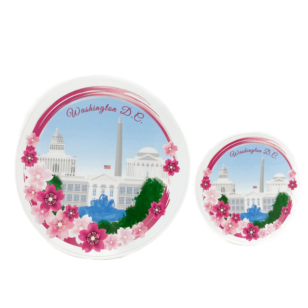 Washington DC Cherry Blossom Stickers