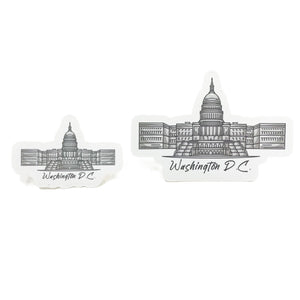 Washington D.C., U.S. Capital Sticker