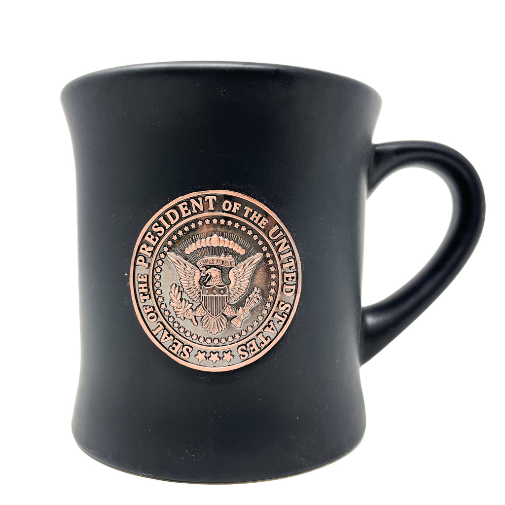 Presidential Seal Black Mug