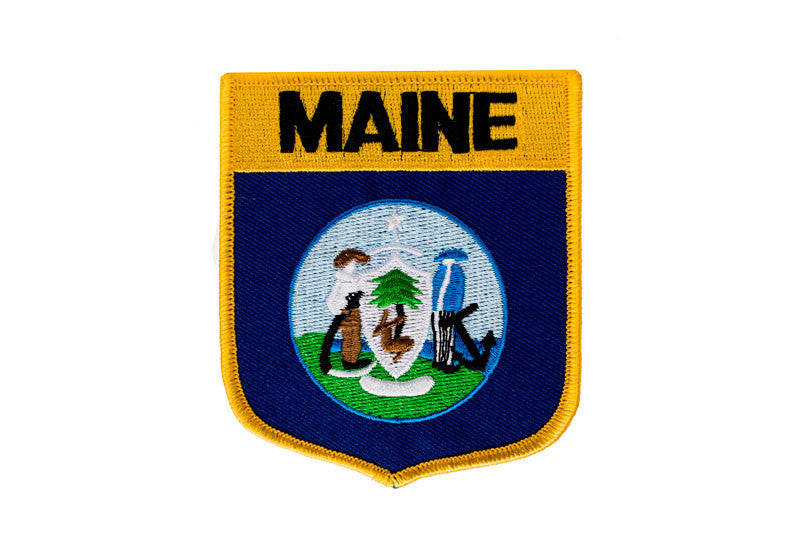 Maine State Iron-on Patch