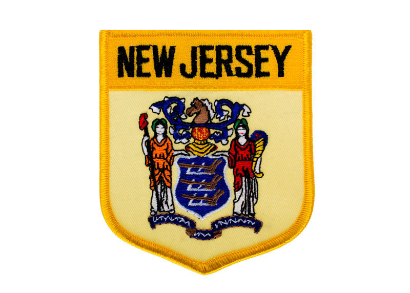 New Jersey State Iron-on Patch