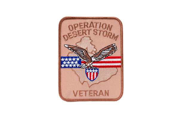 Operation Desert Storm Veteran Embroidered Patch