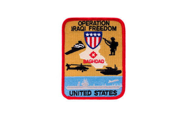 Operation Iraqi Freedom Embroidered Patch