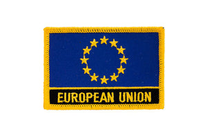 European Flag Embroidered Patch