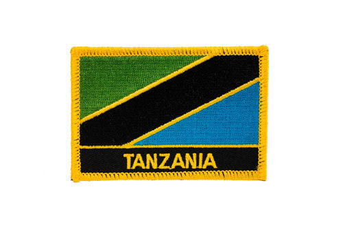 Tanzania Flag Embroidered Patch