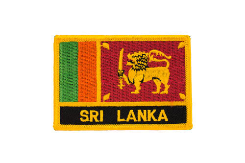 Sri Lanka Flag Embroidered Patch