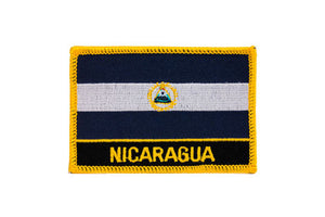 Nicaragua Flag Embroidered Patch