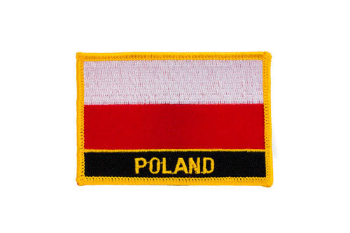 Poland Flag Embroidered Patch