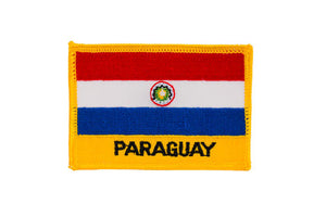Paraguay Flag Embroidered Patch
