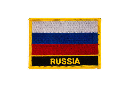 Russia Flag Embroidered Patch