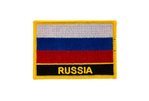 Russia Flag Embroidered Patch