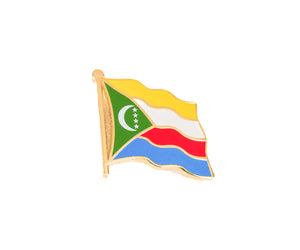 Comoros Flag Lapel Pin