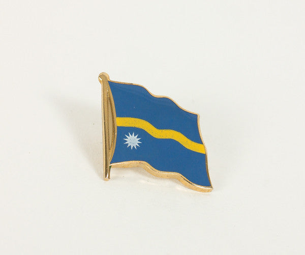 Nauru Flag Lapel Pin