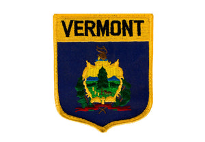 Vermont State Iron-on Patch