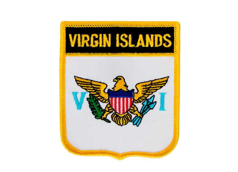 US Virgin Islands Flag Embroidered Patch