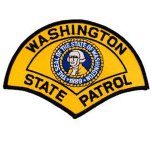 Washington State Police Patch