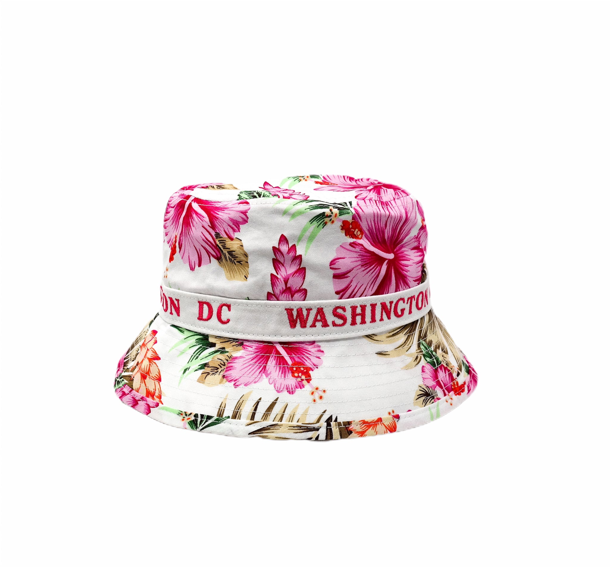 Washinton D.C. Floral Bucket Hat (3 Colors)