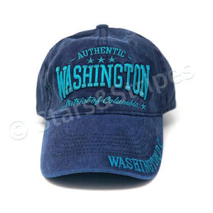 Authentic Washington DC Baseball Cap (Multiple Colors)