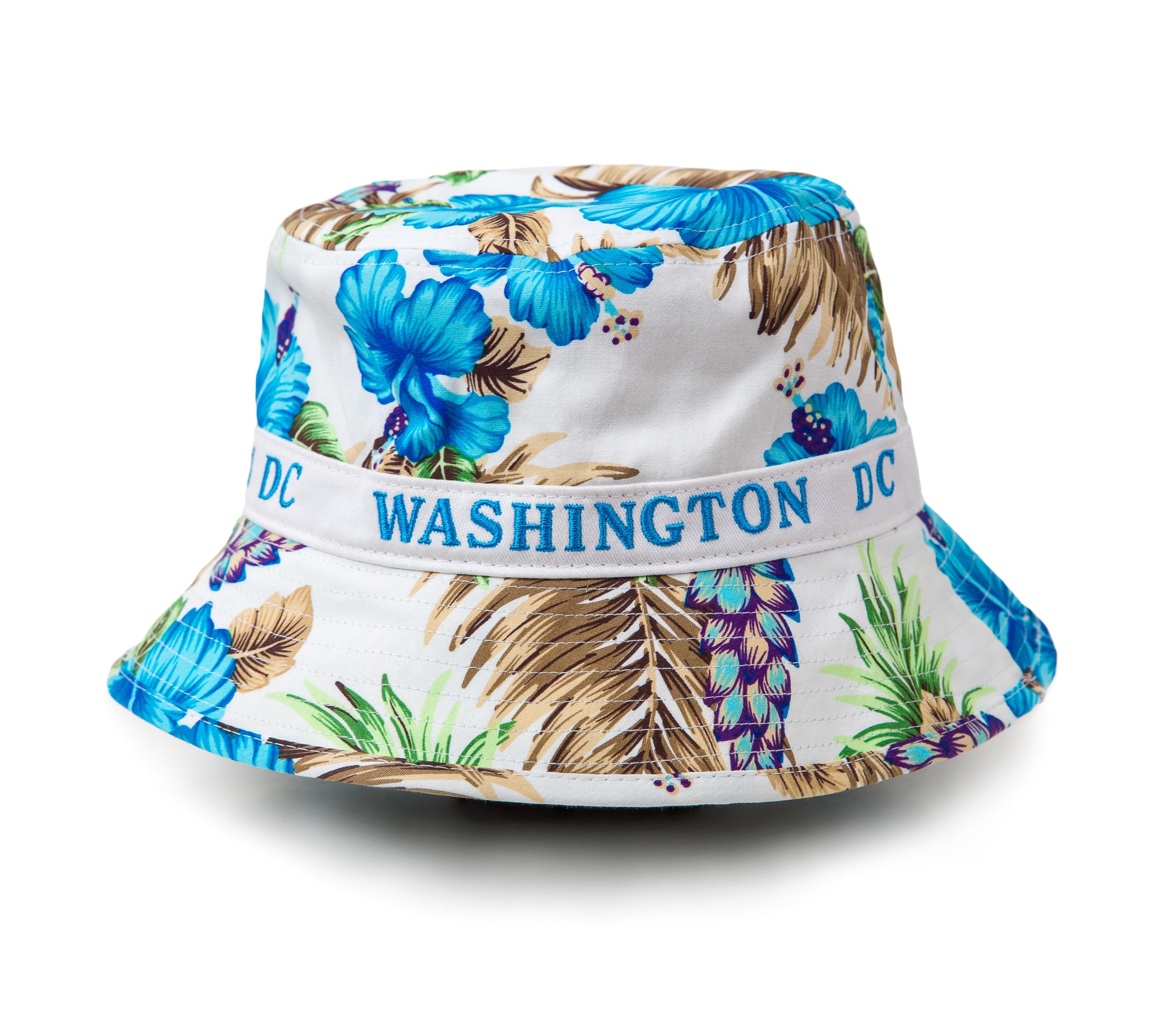 Washinton D.C. Floral Bucket Hat (3 Colors)