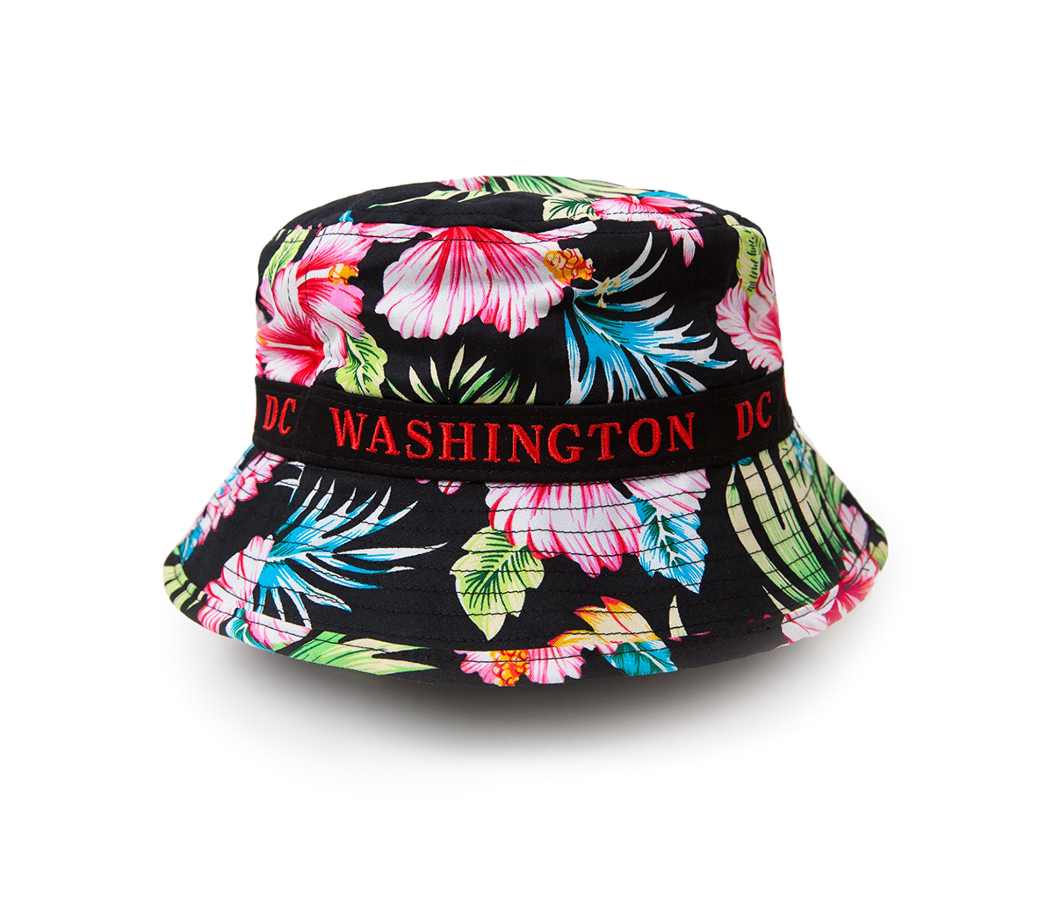 Washinton D.C. Floral Bucket Hat (3 Colors)