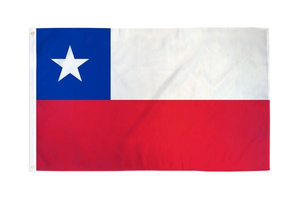 Chile Flag 3x5ft