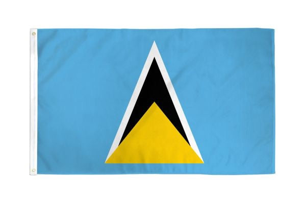 Saint Lucia Flag 3x5ft