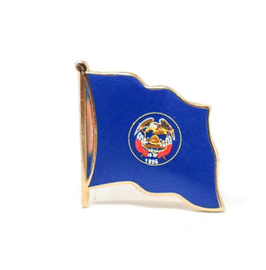 Utah State Flag Lapel Pin