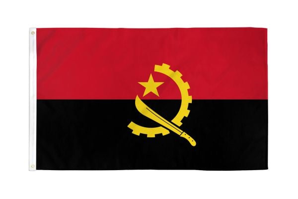 Angola Flag 3x5ft