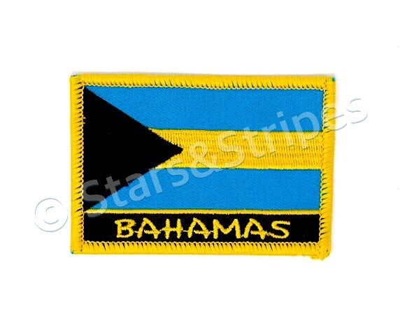Bahamas Flag Embroidered Patch