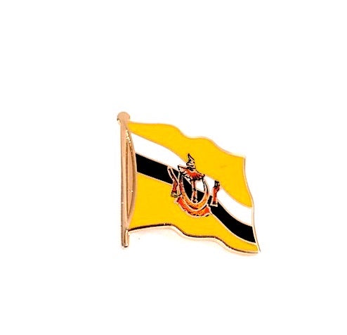 Brunei Flag Lapel Pin