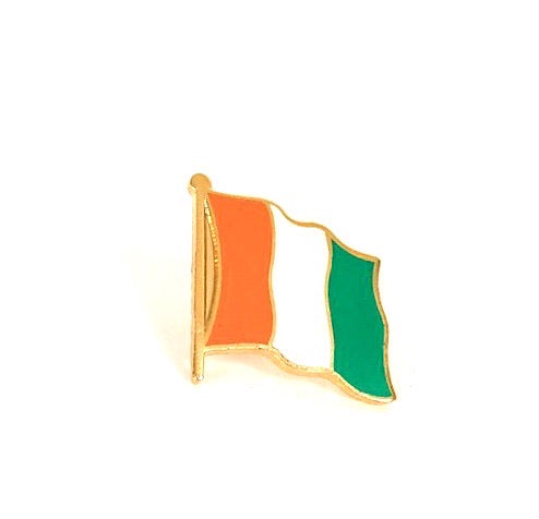 Ivory Coast Flag Lapel Pin
