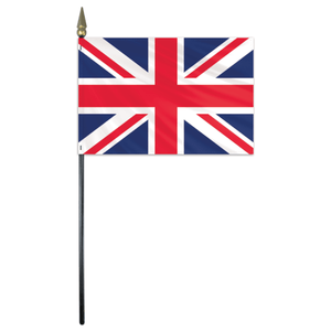 United Kingdom Flag - 4x6in Stick Flag