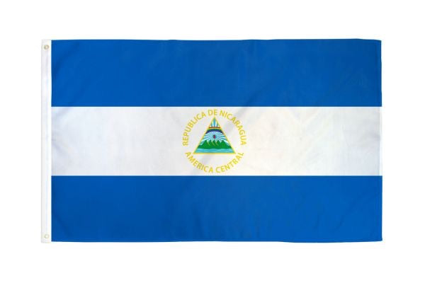 Nicaragua Flag 3 ft x 5 ft