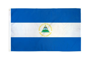 Nicaragua Flag 3 ft x 5 ft