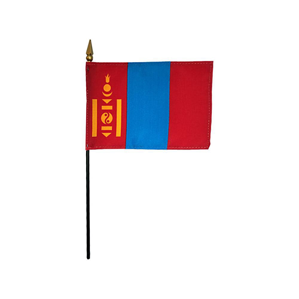 Mongolia Stick Flag
