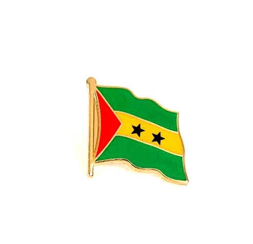 São Tomé Flag Lapel Pin