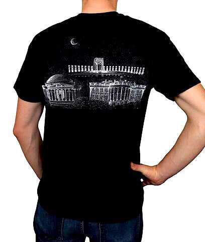 DC at Night Vintage T-Shirt (Long/Short Sleeve)