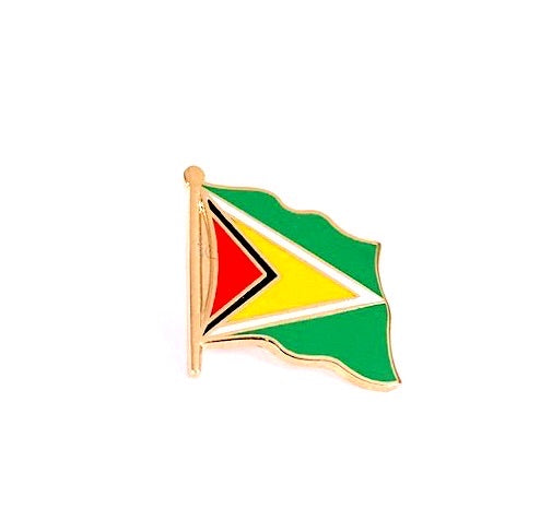 Guyana Flag Lapel Pin
