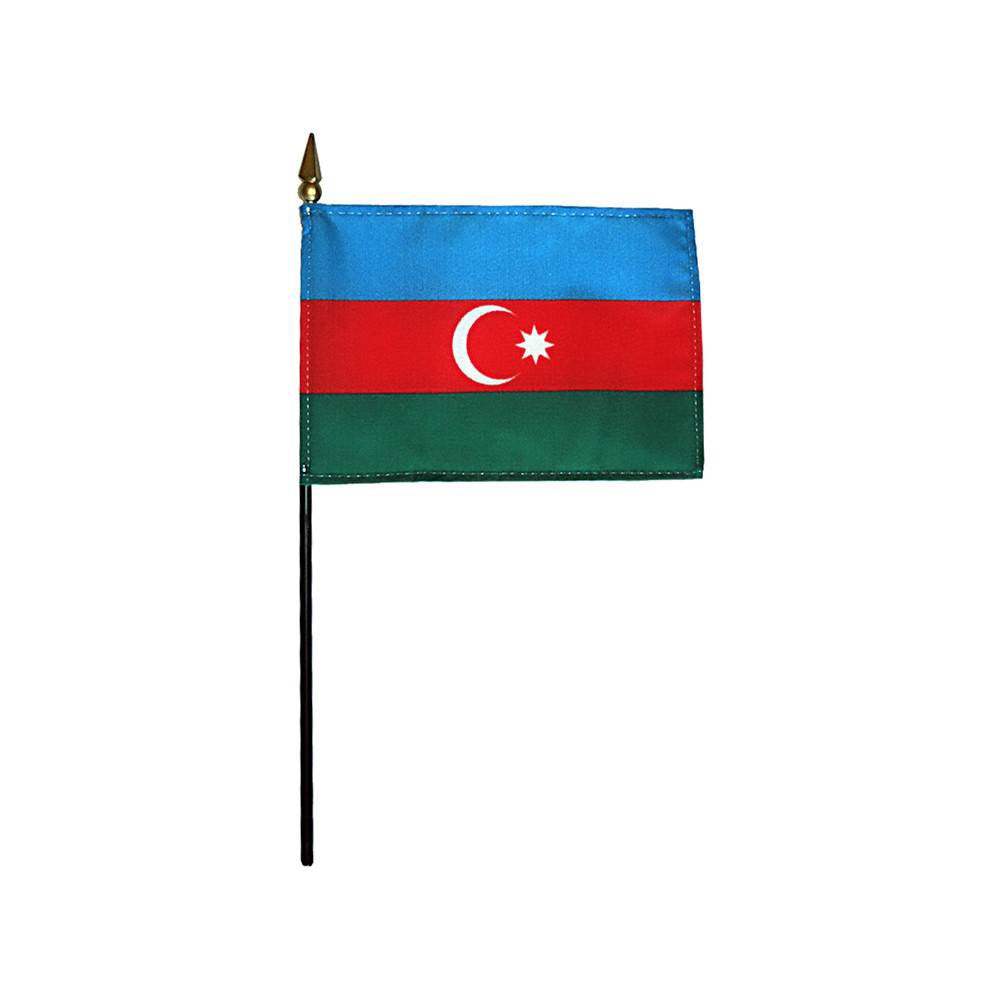Azerbaijan Stick Flag