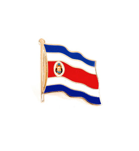 Costa Rica Flag Lapel Pin