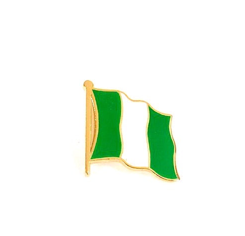 Nigeria Flag Lapel Pin