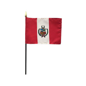 Peru Stick Flag