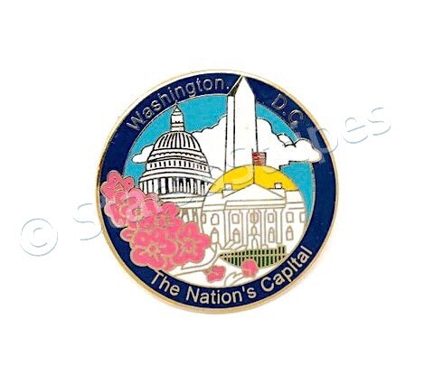 Washington DC Cherry Blossom 🌸 Lapel Pins