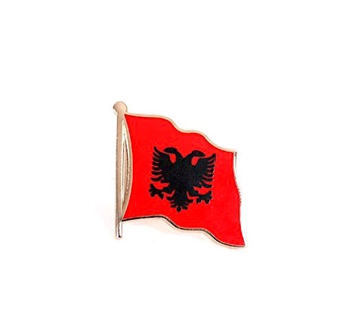 Albania Flag Lapel Pin