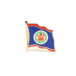 Belize Flag Lapel Pin