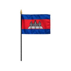 Cambodia Stick Flag